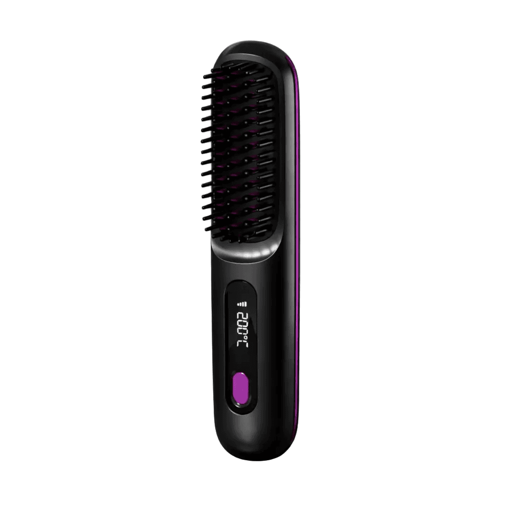 Cordless Hair Straightener Brush